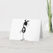 おもしろいな馬及びトルコの感謝祭カード シーズンカード (裏面)