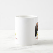 おもしろいな馬: 大声でささやき、コーヒー無し コーヒーマグカップ (中央)
