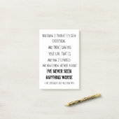 おもしろいな駐車ポスト・イット ポストイット (デスク上)