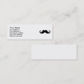 おもしろいな髭 スキニー名刺 (正面/裏面)