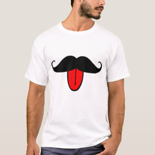 おもしろいな髭 Tシャツ