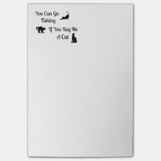 おもしろいな魚釣り猫の後それノート ポストイット