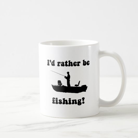 おもしろいな魚釣り コーヒーマグカップ (右)