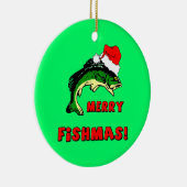 おもしろいな魚釣り セラミックオーナメント (右)