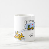 おもしろいな魚 コーヒーマグカップ (中央)