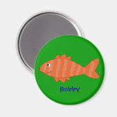 おもしろいな魚 マグネット (正面/裏面)