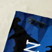 おもしろいな鮫のテーマ ビーチタオル (インサイチュ)