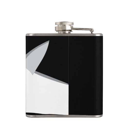 おもしろいな鮫の攻撃 フラスク (裏面)