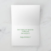 おもしろいな鳥のバースデー・カード カード (内部)