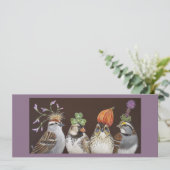 おもしろいな鳥のパーティーカード 招待状 (スタンド正面)