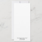 おもしろいな鳥のパーティーカード 招待状 (裏面)