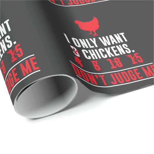 おもしろいな鶏のことわざ-アニマル・ファームのギフトの農家 ラッピングペーパー (ロールコーナー)