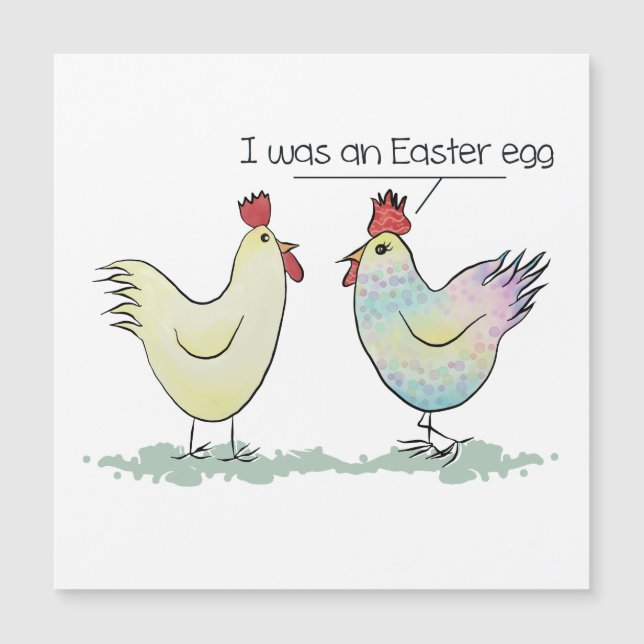 おもしろいな鶏はイースターエッグでした (正面)