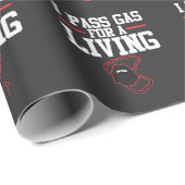 おもしろいな麻酔医の麻酔のギフトのパスのガス ラッピングペーパー (ロールコーナー)