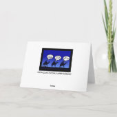 おもしろいな3人の賢者のクリスマス シーズンカード (裏面)