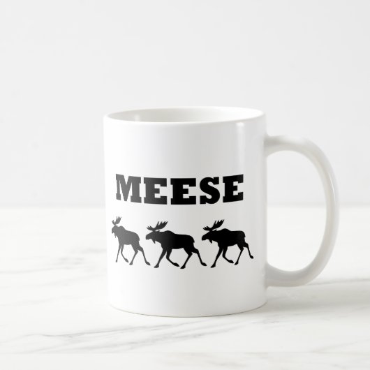 おもしろいな3 Meese コーヒーマグカップ (右)