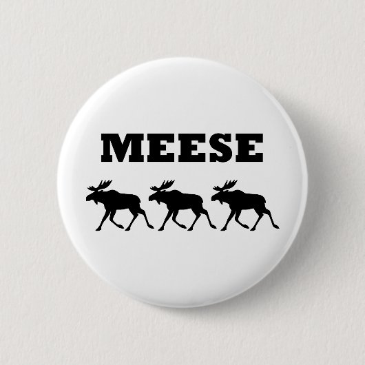 おもしろいな3 Meese 缶バッジ (正面)
