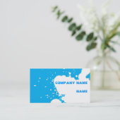 おもしろいな(ばちゃばちゃ)跳ねる 名刺 (スタンド正面)