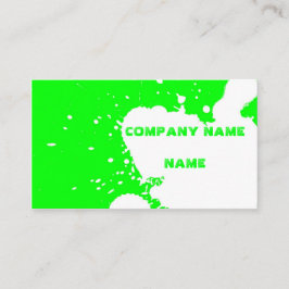 おもしろいな（ばちゃばちゃ）跳ねる 名刺