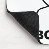 おもしろいな"ボスのように"のミーム マウスパッド (コーナー)