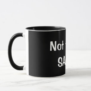 おもしろいな"今日、SATAN"のコーヒー・マグ-素晴らしいギフト マグカップ