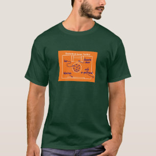 おもしろいな、元の野球の試合の作戦、 Tシャツ