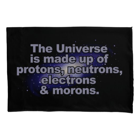 おもしろいな"宇宙"枕カバー 枕カバー (正面)