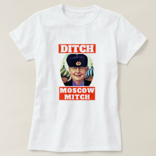 おもしろいな"溝モスクワMitch" McConnell Tシャツ