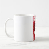 おもしろいな「私によってがナース」のコーヒーカップである平静を保って下さい コーヒーマグカップ (左)