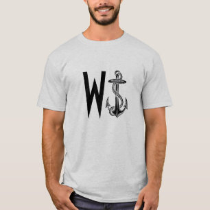 おもしろいな"Wanker"の英国の俗語のRebus Tシャツ