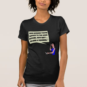 おもしろいなADHD Tシャツ