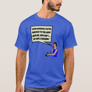 おもしろいなADHD Tシャツ