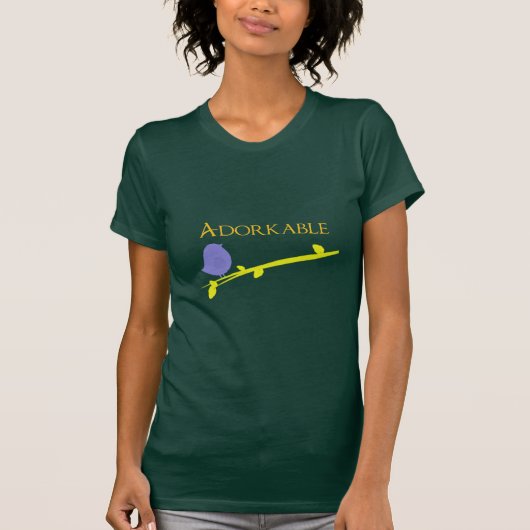 おもしろいなAdorkableのギークのTシャツ Tシャツ (正面)