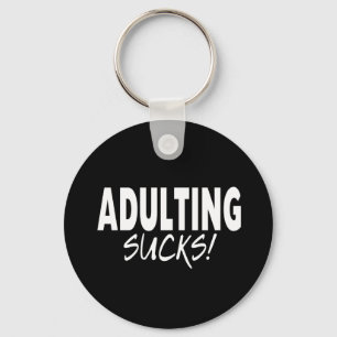 おもしろいなAdultingの最低 キーホルダー