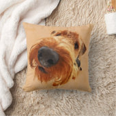 おもしろいなAiredaleテリア クッション (ブランケット)