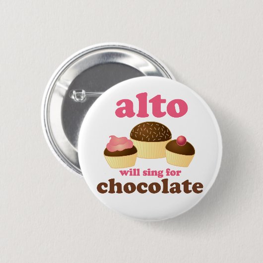 おもしろいなALTOチョコレート引用文音楽ギフト 缶バッジ (正面&裏面)