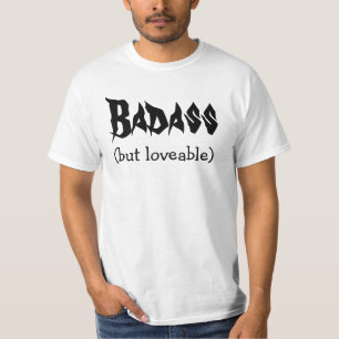 おもしろいなbadass tシャツ