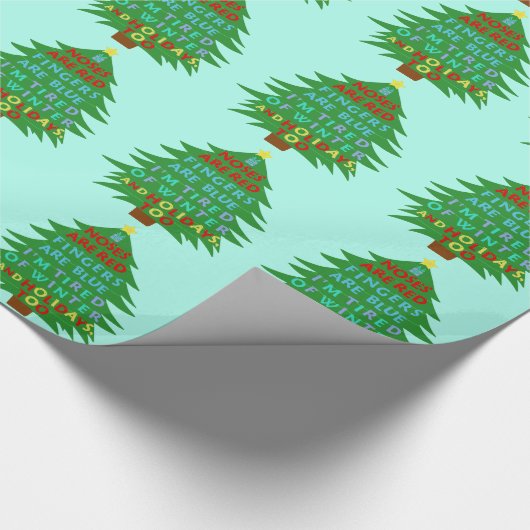 おもしろいなBahのばかばかしいクリスマスの詩 ラッピングペーパー (角)