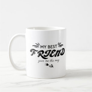 おもしろいなBFFのマグ親友のカッコいいのBestfriendの私のギフト コーヒーマグカップ