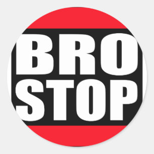 おもしろいなBROSTOP反Brostep Dubstep ラウンドシール