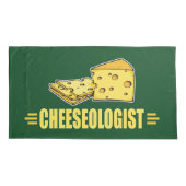 おもしろいなCHEESEOLOGISTのチーズ作成Cheesehead 枕カバー (裏面)