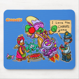 おもしろいなChobots マウスパッド