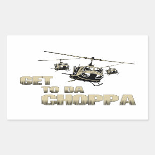 おもしろいなChoppa 長方形シール