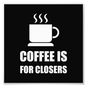 おもしろいなClosersの販売Repのためのコーヒー フォトプリント