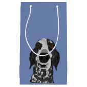 おもしろいなCoonhoundのギフトバッグ スモールペーパーバッグ (正面)