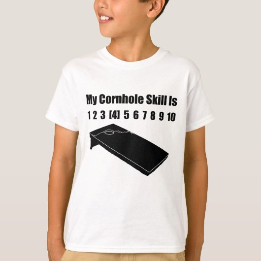 おもしろいなCornhole Tシャツ (正面)