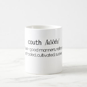 おもしろいなCouth定義白いコーヒー・マグ コーヒーマグカップ