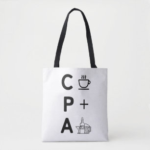 おもしろいなCPAの米国公認会計士税の季節 トートバッグ