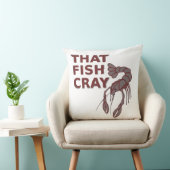 おもしろいなCrawfishのデザインの枕 クッション (椅子)