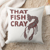 おもしろいなCrawfishのデザインの枕 クッション (ブランケット)